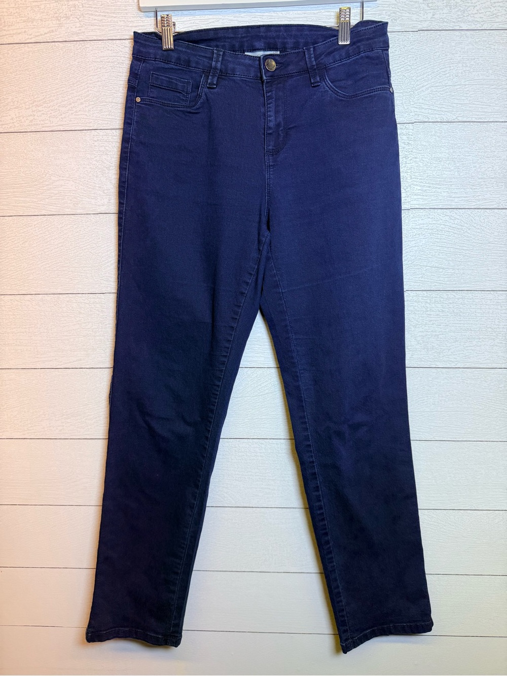 Kaffe KAvicky Straight Leg Women's Jeans Dark Navy Size 40